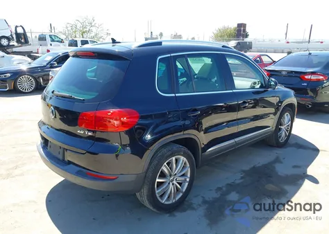 2014 Volkswagen Tiguan Sel из США, поврежденный, VIN WVGAV3AX8EW569648